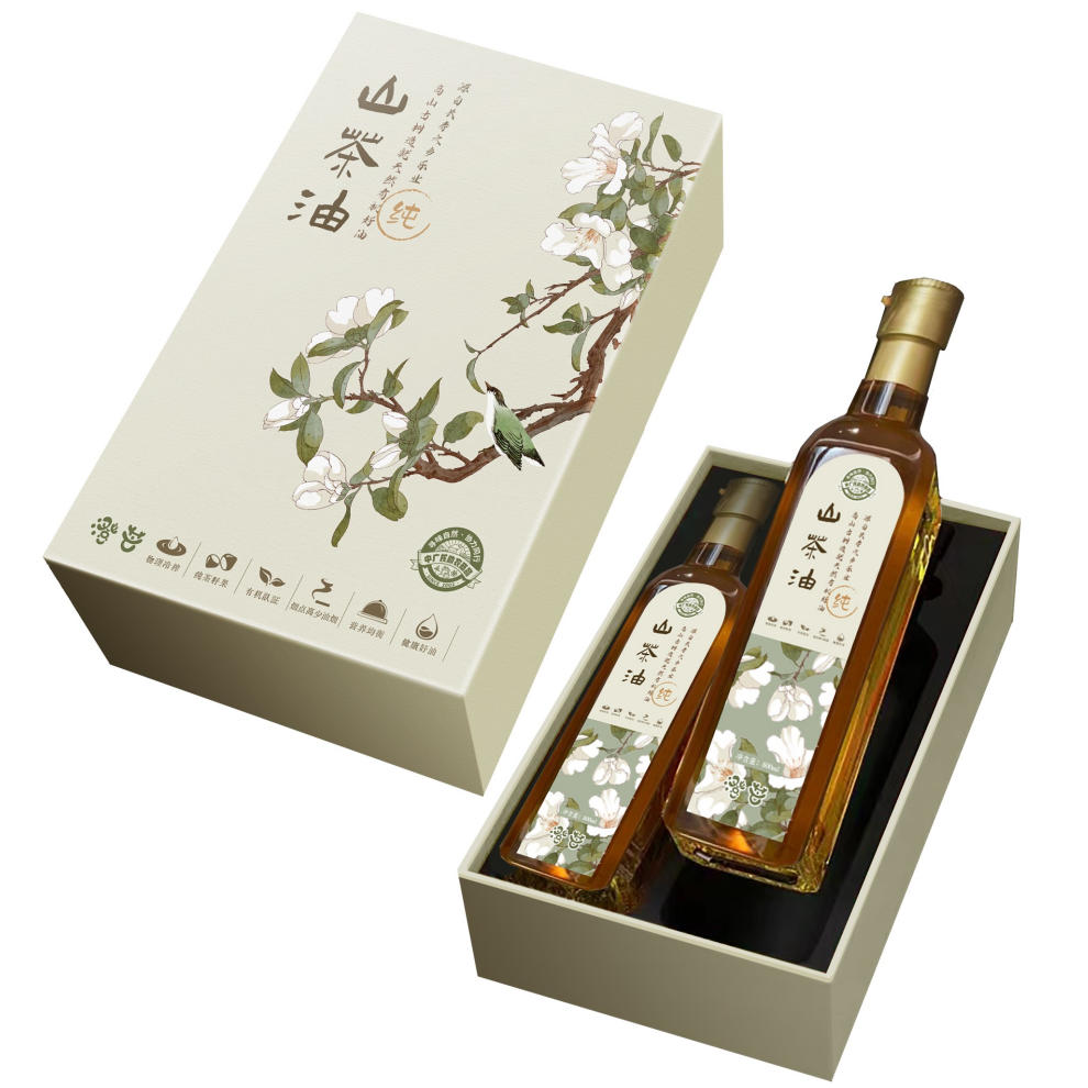 【特价产品】广西乐业澄芒山茶油 500ml*2瓶/盒
